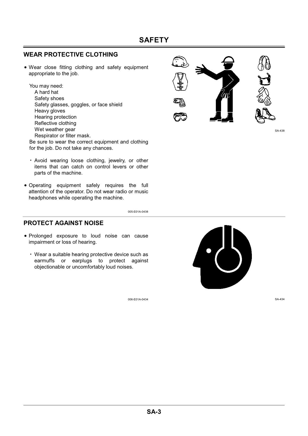 Hitachi EX55UR-3 Excavator Operational Test Troubleshooting Service manual