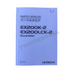 Manual del catálogo de piezas de la excavadora Hitachi EX200K EX200LCK-2
