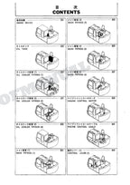 HITACHI EX60-2 Excavator Parts Catalog Manual SN 30001-
