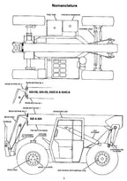 JLG 522 524 532C-6 534C-6 Telehandler Operation Service