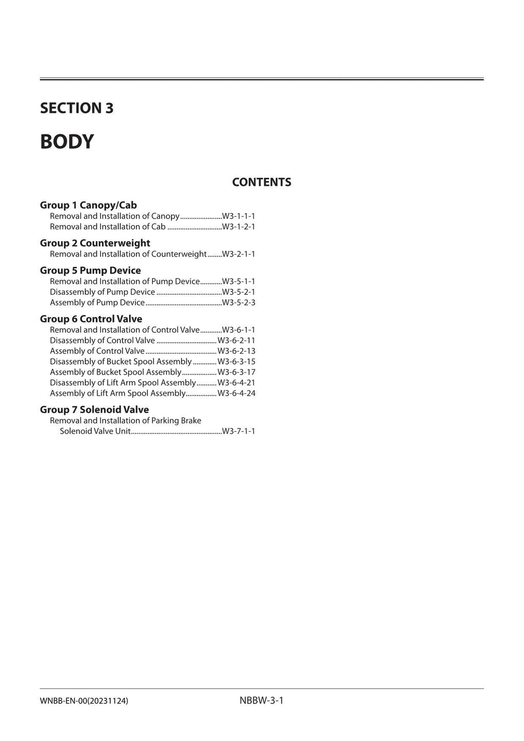 Hitachi ZW30-5B Wheel Loader Workshop Manual