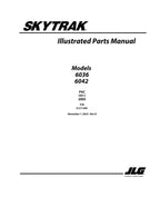 SKYTRAK 6036 6042 Telehandler Parts Catalog Manual 31211389