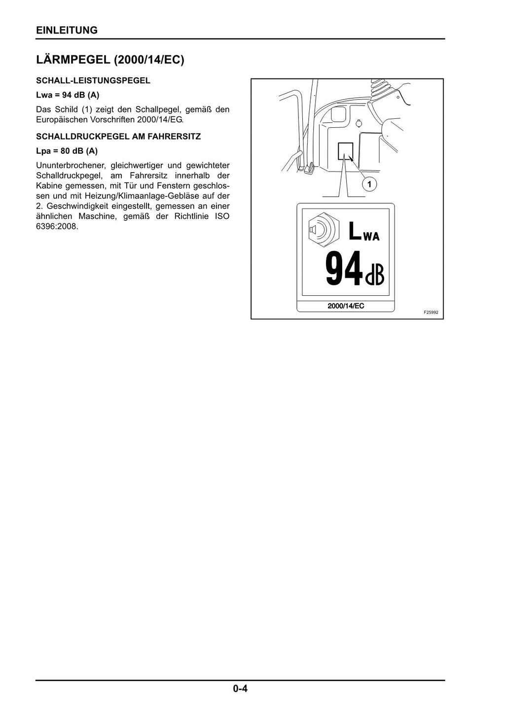 New Holland E35B SR E39B SR Bagger Betriebsanleitung