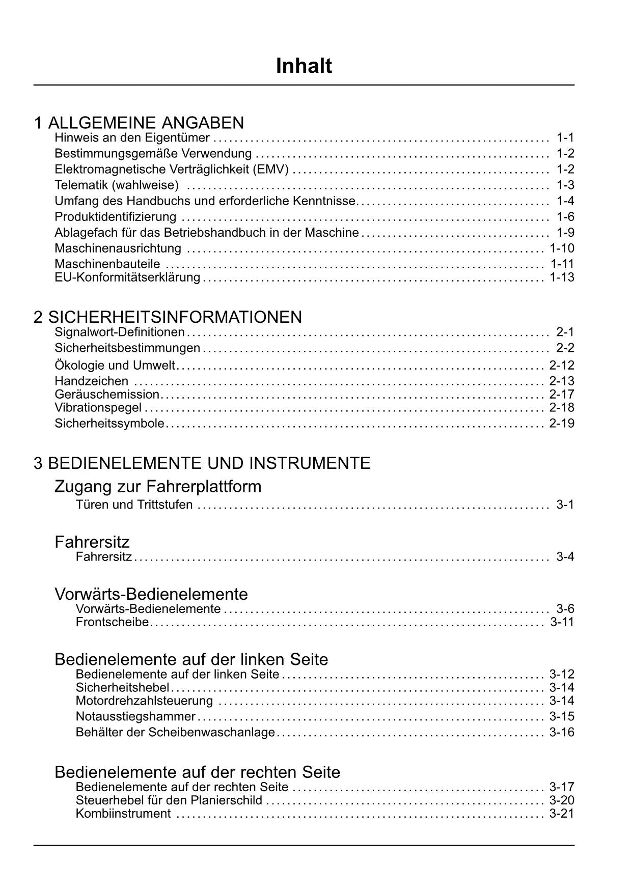 New Holland E37C Minibagger Betriebsanleitung