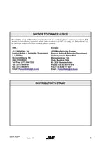 TOUCAN 1010 Vertical Lift Maintenance Operation Operators Manual