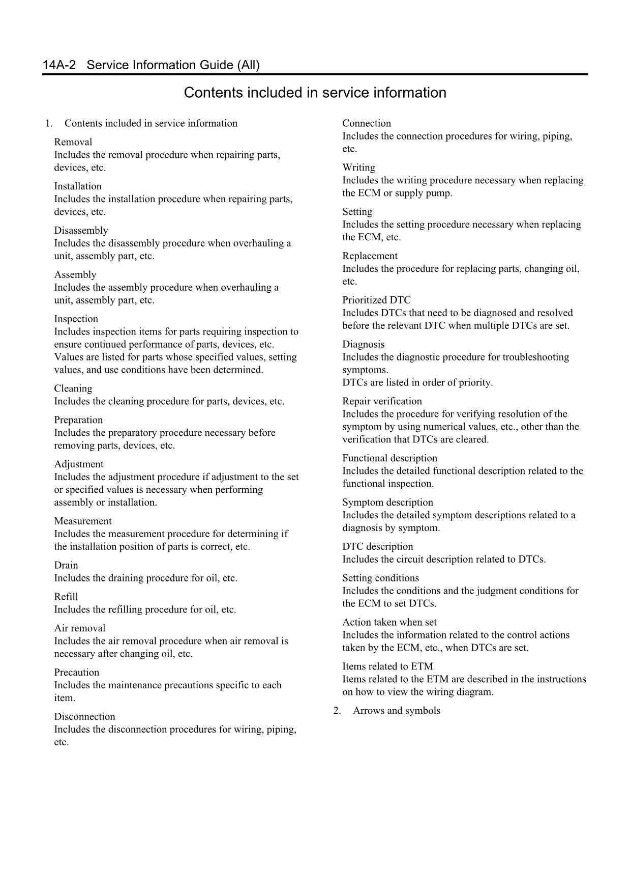 Hitachi 6HK1 GB3 STNDRD Operat Troubleshoot Workshop Engine Service Manual Scheme