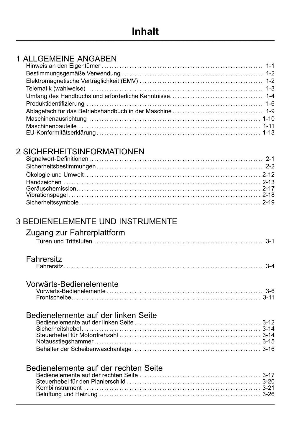 New Holland E26C Minibagger Betriebsanleitung