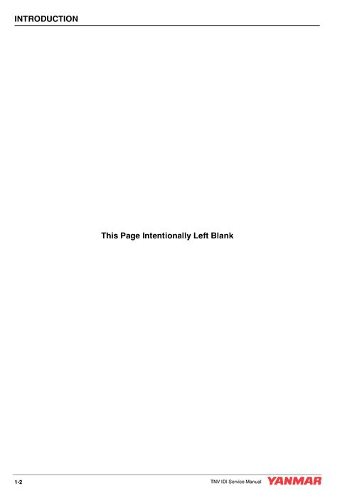 HITACHI 3TNM 3TNV ENGINE SERVICE MANUAL