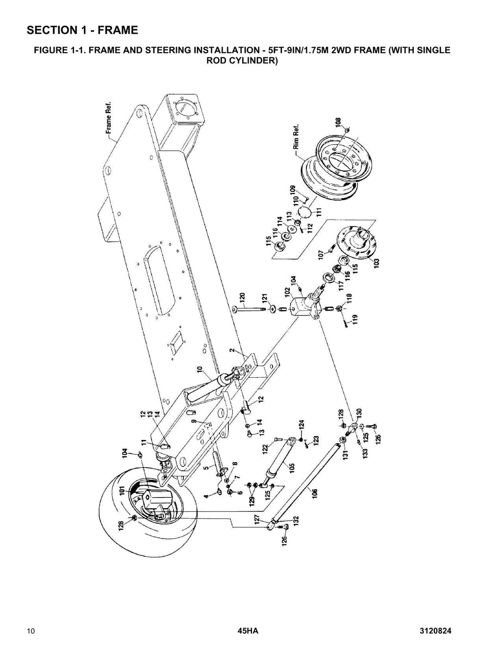 Manual del catálogo de piezas del elevador de pluma JLG 45HA