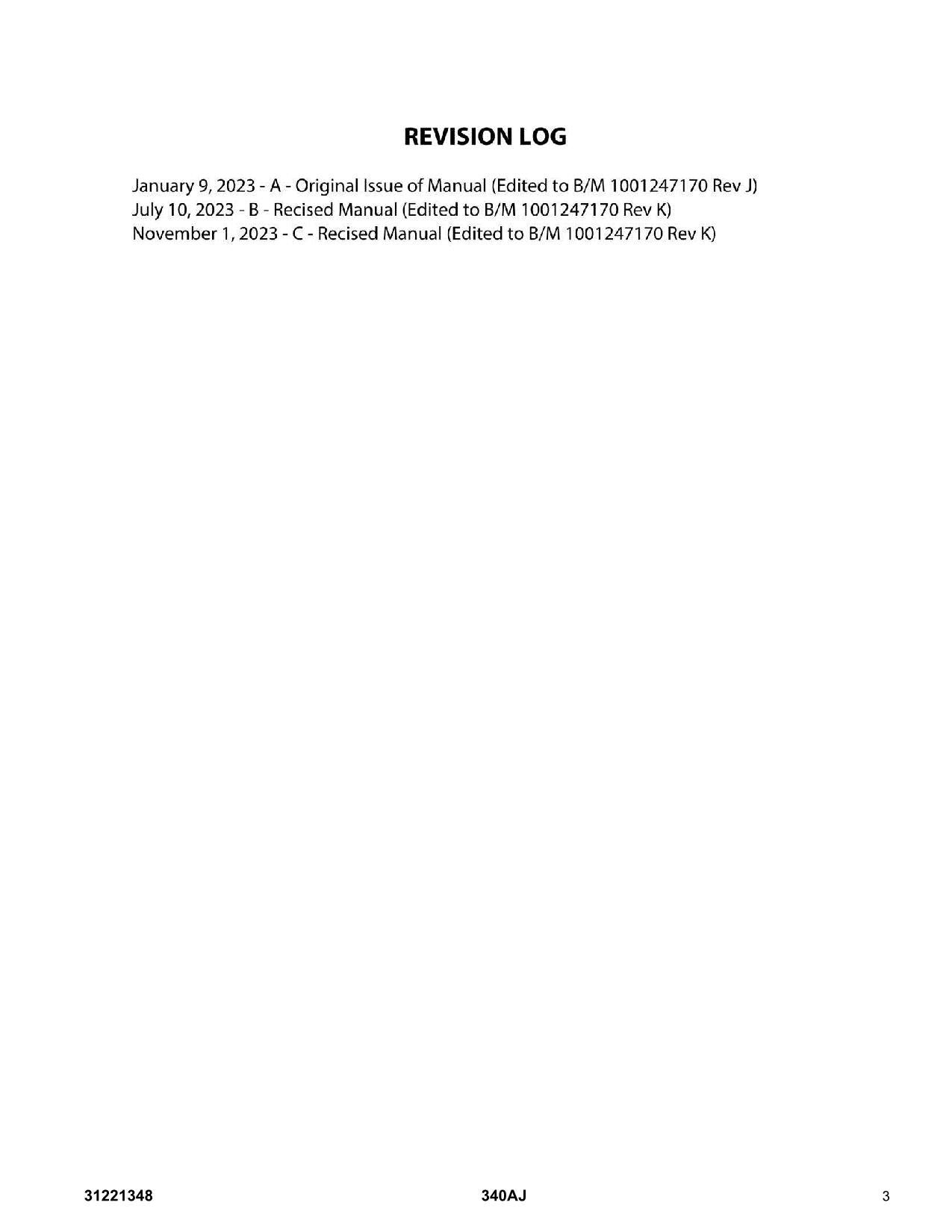 Manual del catálogo de piezas del elevador de pluma JLG 340AJ 31221348