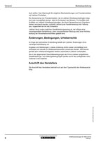Liebherr R950 R960 Demolition für Abbruchmaschinen Betriebsanleitung