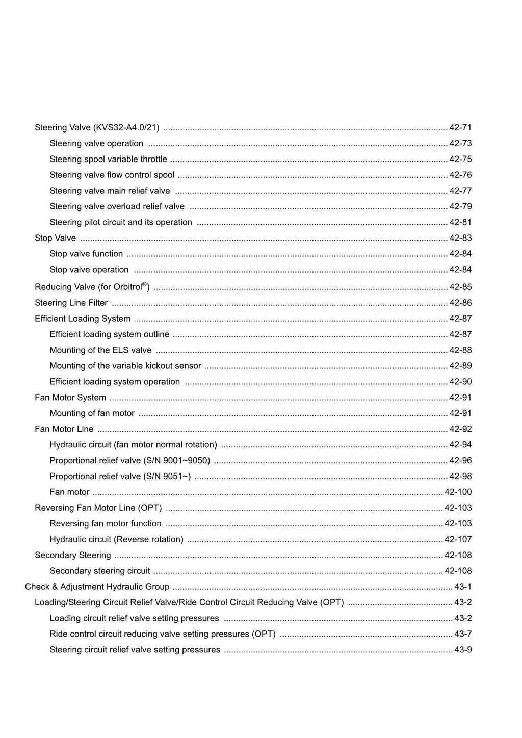 Hitachi ZW550 Wheel Loader Technical Manual Operational Principle TO11C5-E-01
