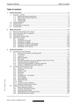 Liebherr R944 C Demolition Excavator Operators manual serial 27700