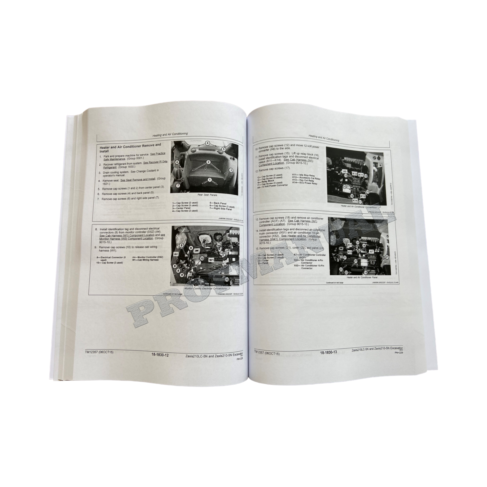 HITACHI ZAXIS 210-5N 210LC-5N EXCAVATOR REPAIR SERVICE MANUAL + !BONUS!