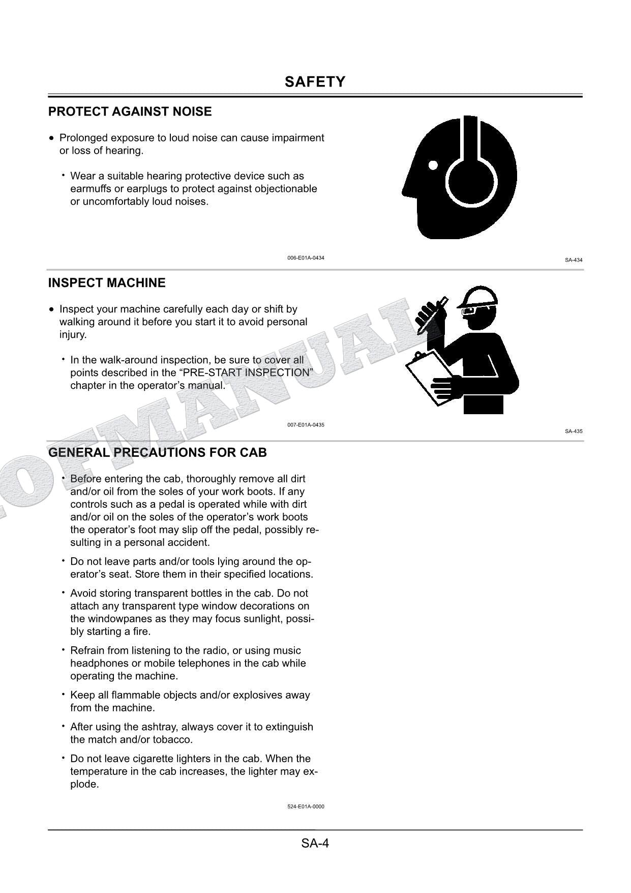 HITACHI ZX75US-3 - 135US-3 Telescopic Clamshell Excavator Workshop Manual