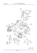 Hitachi FL302-3 POWER SWEEPER Wheel Loader Parts Catalog Manual SN all