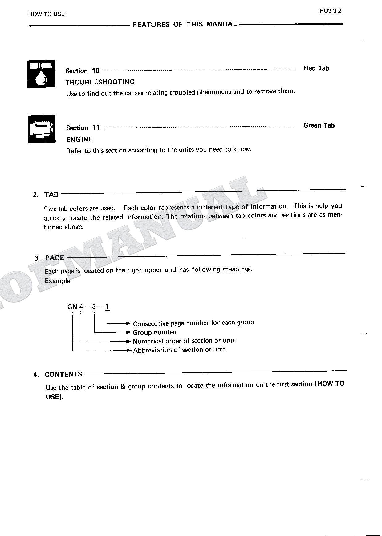 HITACHI EX270 Hudraulic Excavator Repair Service Manual