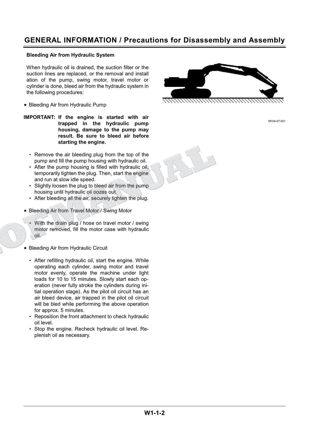 HITACHI EX300-5 EX300LC-5 EX330LC-5 EX350H-5 Excavator Workshop manual