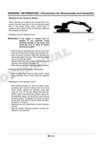 HITACHI EX350LCH-5 EX370-5 EX370HD-5 Excavator Service Repair Workshop manual