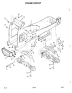 SKYTRAK 8038 Telehandler Parts Catalog Manual