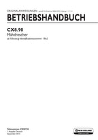 New Holland CX8 90 Mähdrescher Betriebsanleitung