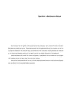 Hyundai HL630V HL635V WHEEL LOADER Operators Maintenance Manual