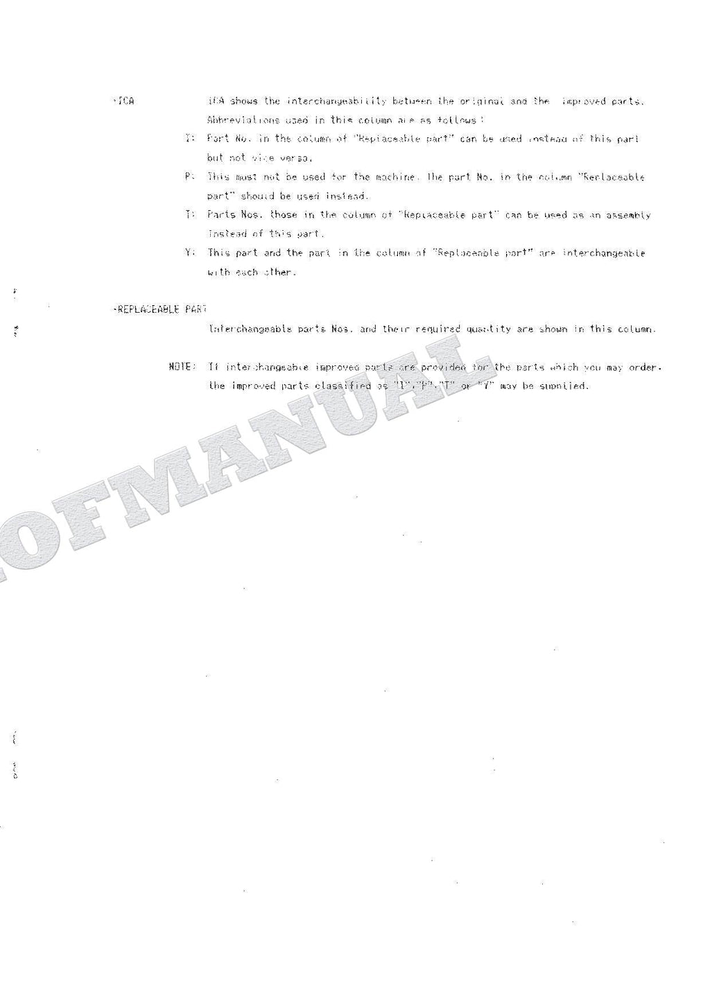 HITACHI UH035-7 Excavator Parts Catalog Manual P735-2-1