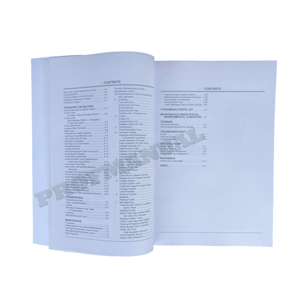 HITACHI ZAXIS ZX 17U-2 EXCAVATOR OPERATORS MANUAL #1
