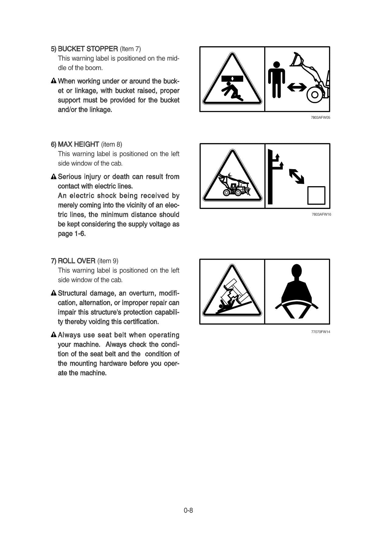 Hyundai HL740TM-9 WHEEL LOADER Operators Maintenance Manual