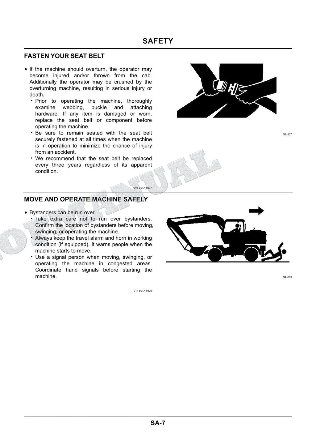 HITACHI ZX210W Excavator Service Repair Workshop manual