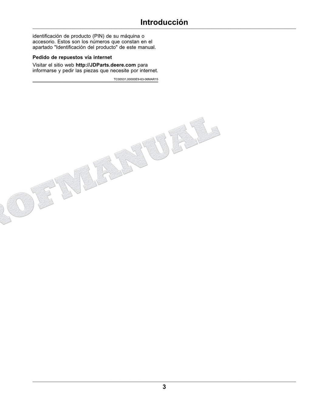 John Deere XUV825M S4 cocodrilo Manual del Operador Español OMUC23886