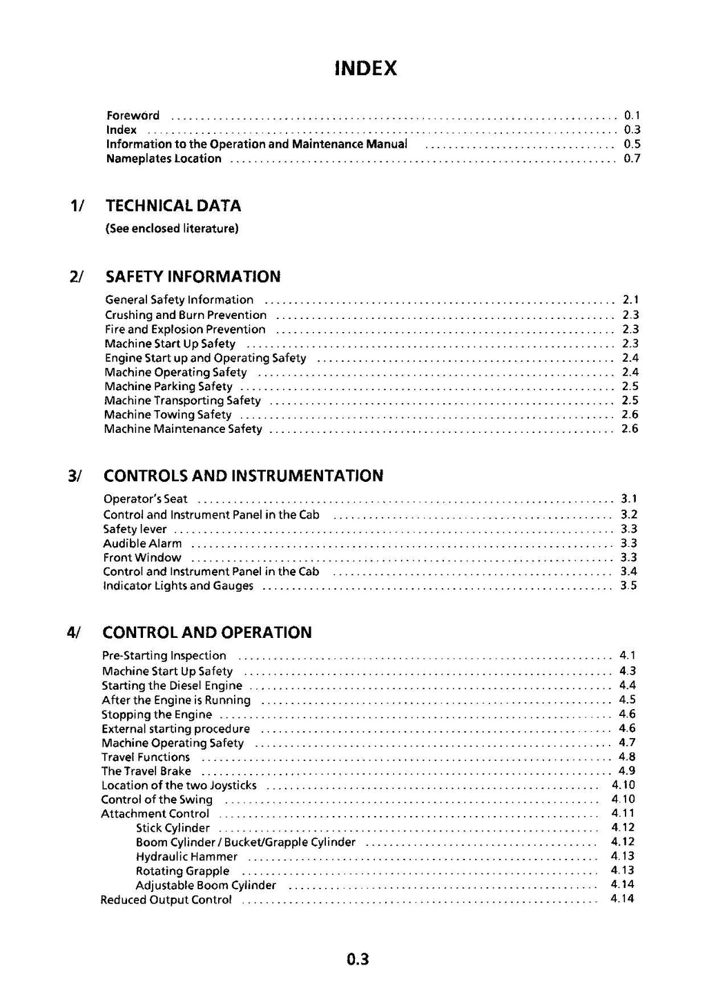Liebherr R900 Litronic Excavator Operators manual serial 101