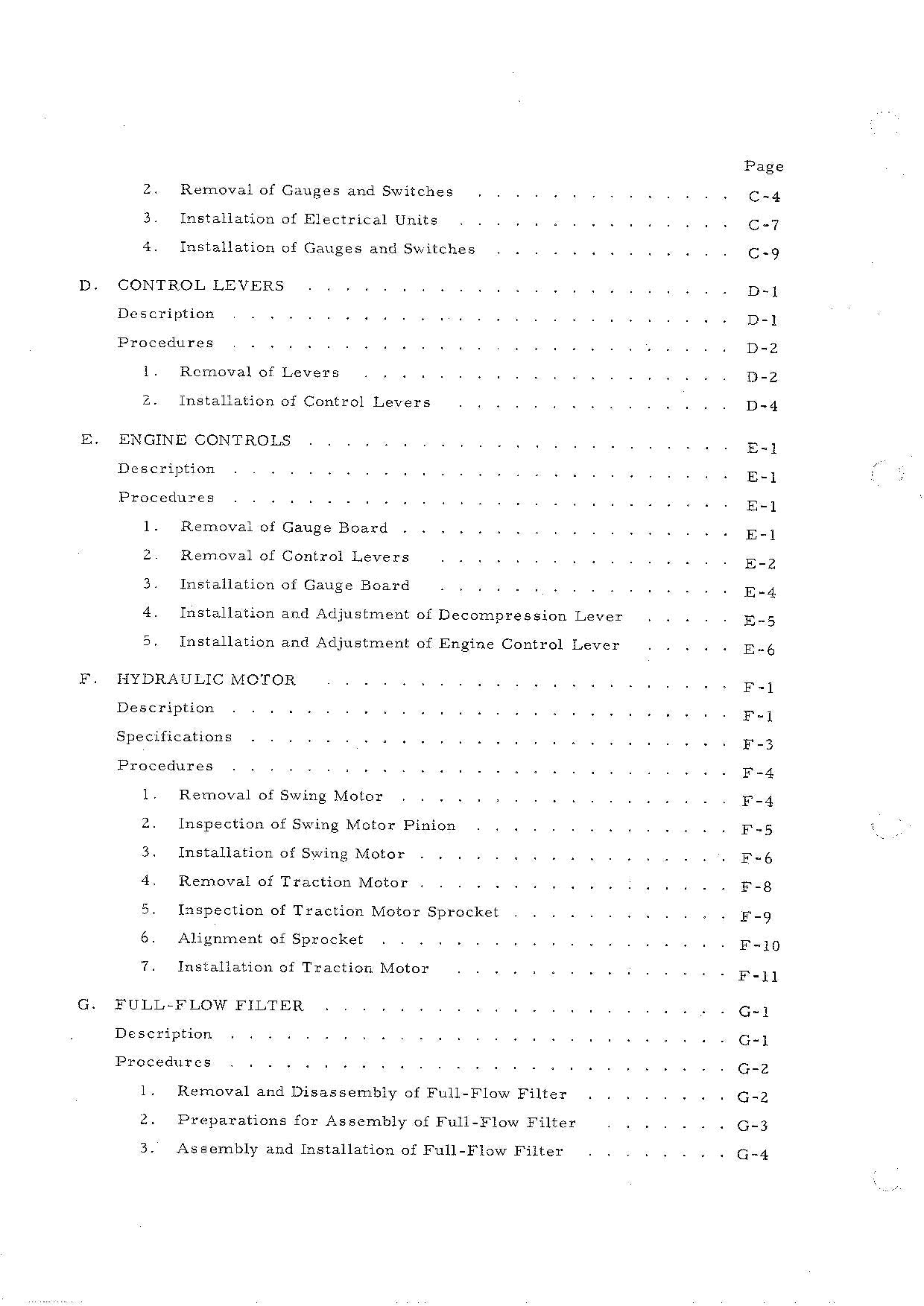 HITACHI UH03 M D Excavator Service Manual