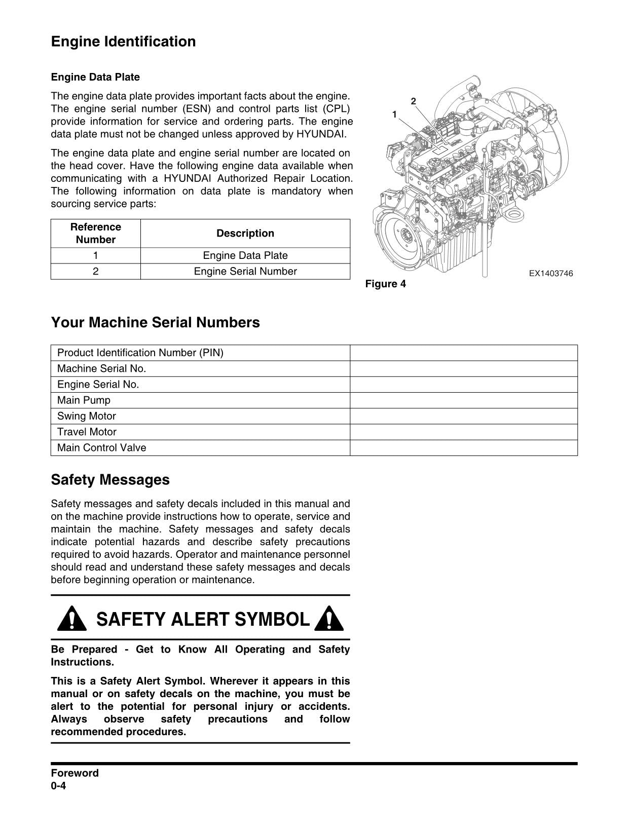 Hyundai HX220 LL HX220RB CRAWLER EXCAVATOR Operators Maintenance Manual