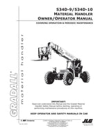 Servicio de operación del manipulador telescópico GRADALL JLG 534D-10 534D-9