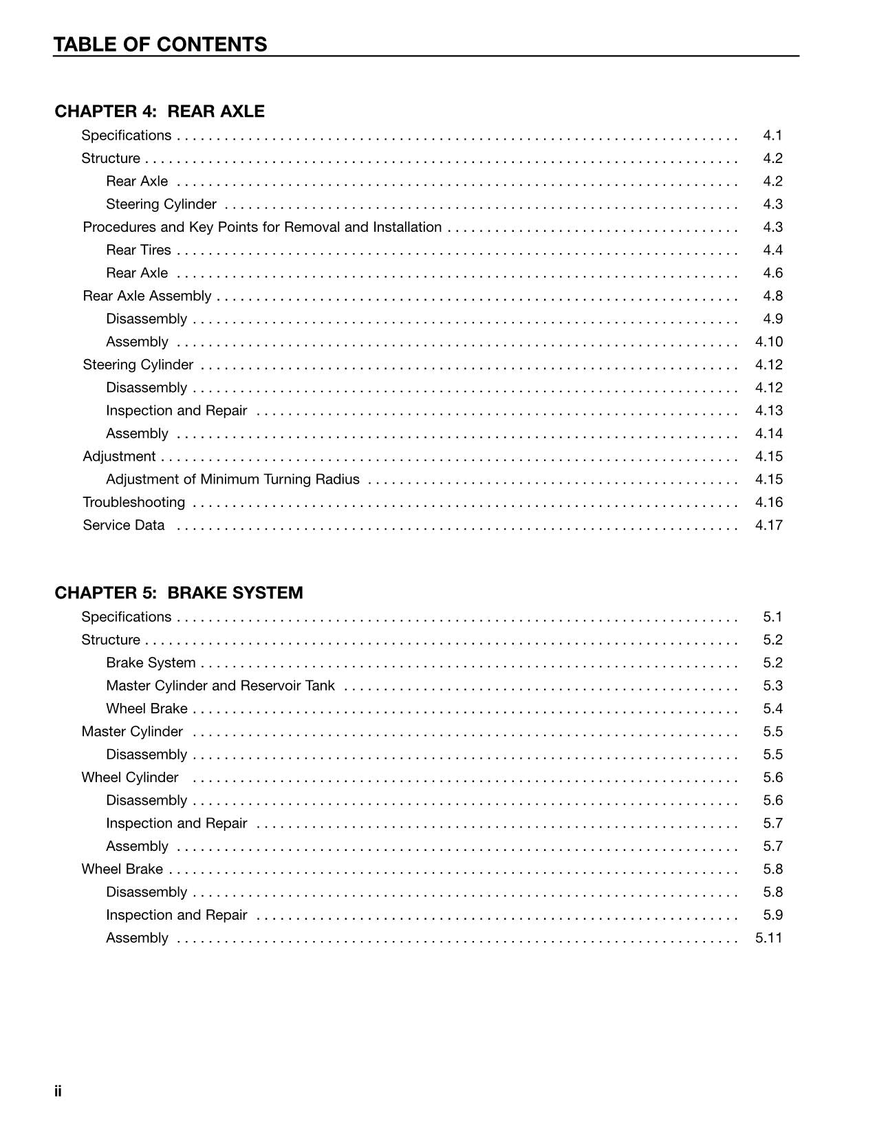 Manual de servicio de montacargas Caterpillar Lift Truck EC35N EC40N EC45N EC55N