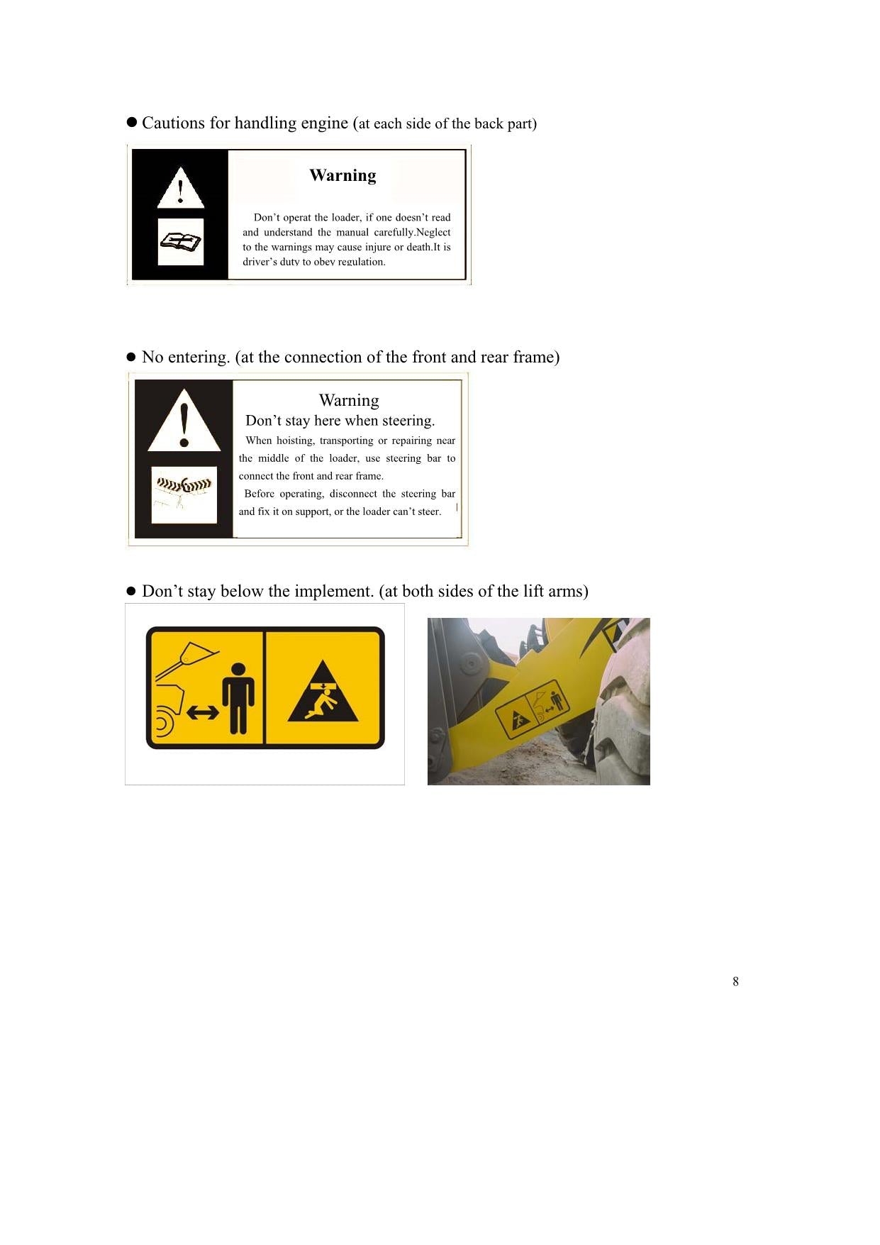 Hyundai HL660 HL660L HL665 HL665L WHEEL LOADER Operators Manual