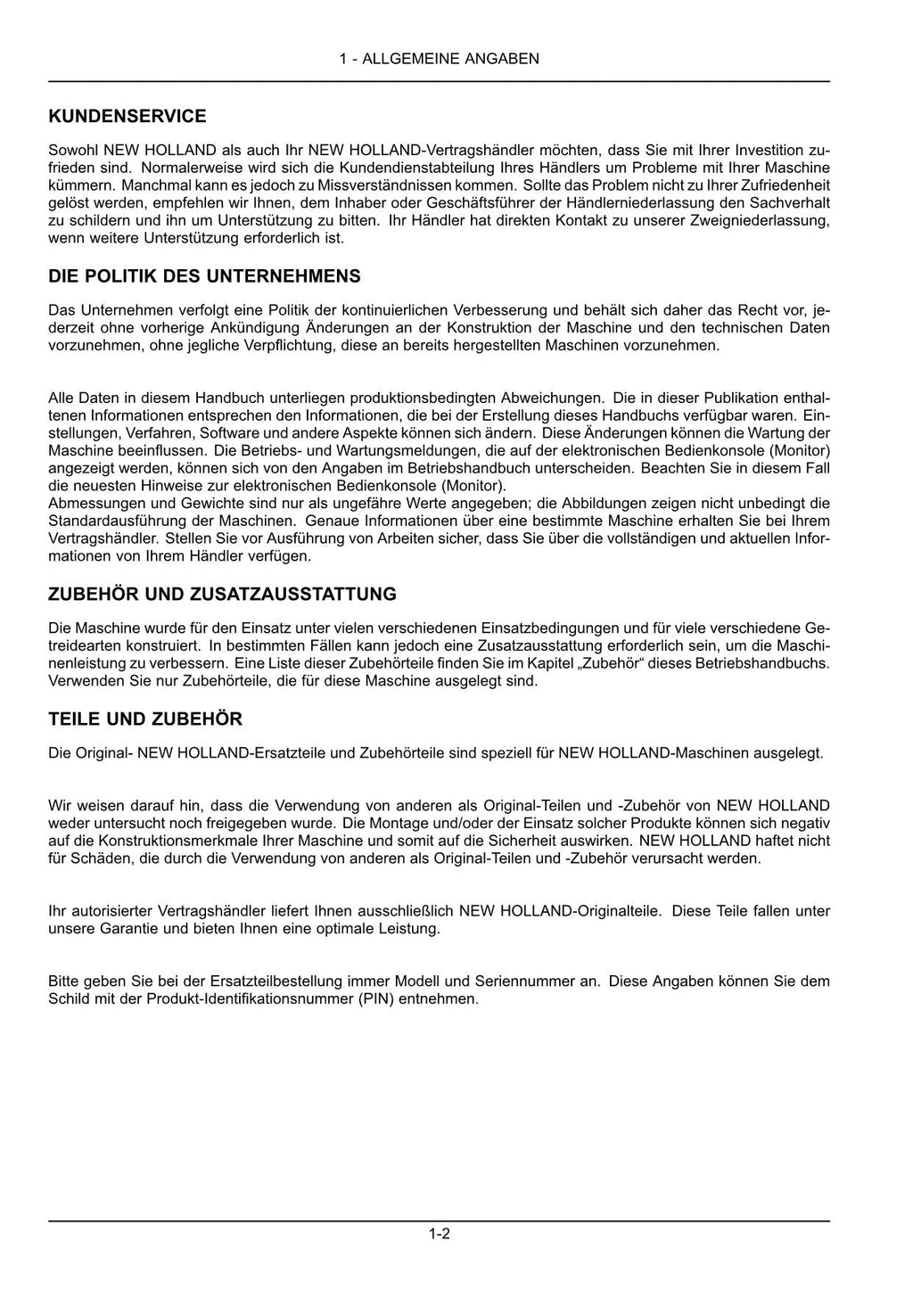 New Holland 870 890 1270 PLUS 1290 PLUS Quaderballenpresse Betriebsanleitung