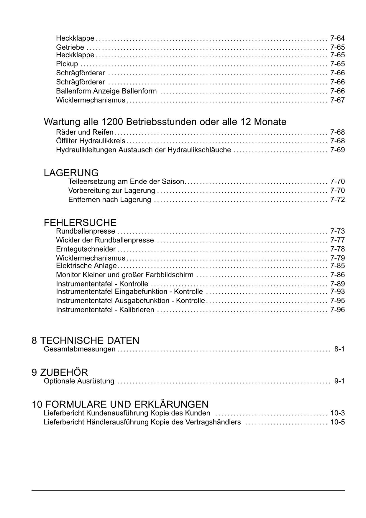 New Holland BR6090 Combi Betriebsanleitung