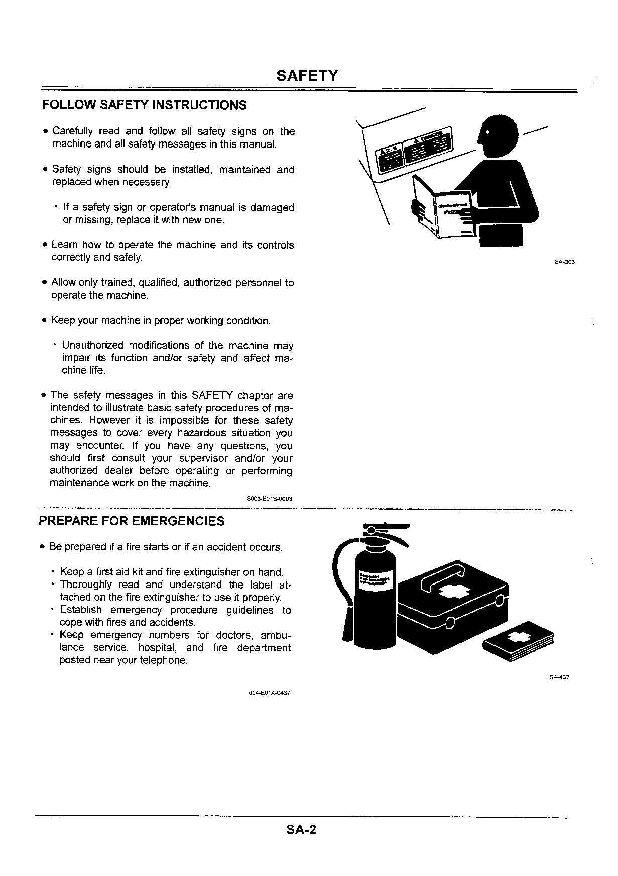 Manual de servicio y reparación del taller de la excavadora Hitachi EX8-2B