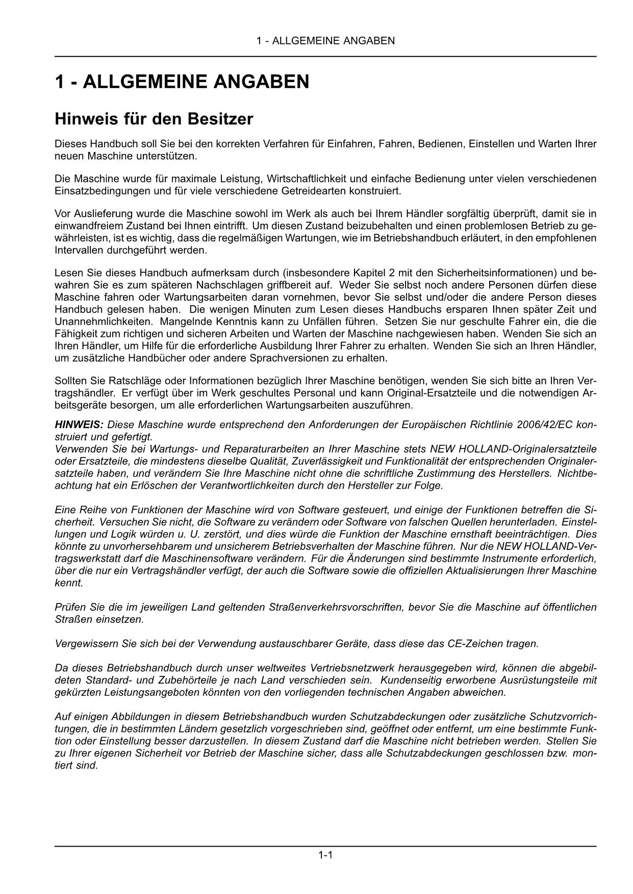 New Holland Roll Bar 120 150 Utility Rundballenpresse Betriebsanleitung