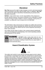 SKYTRAK 4266 Telehandler Maintenance Operation Operators Manual