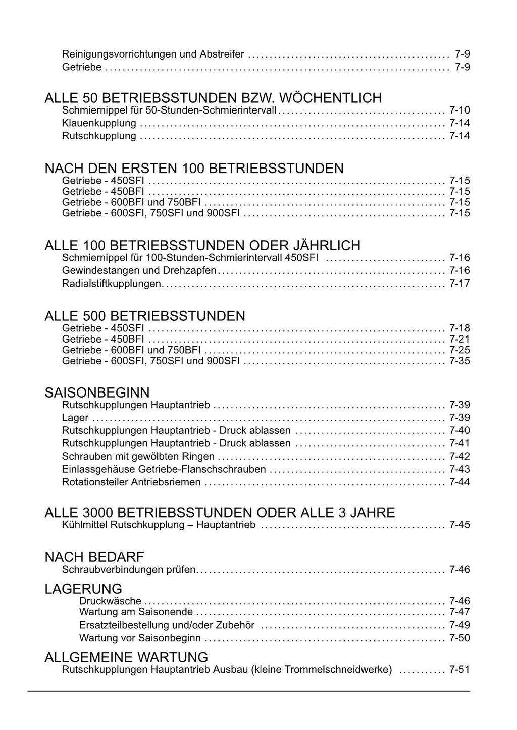 New Holland 750BFI 750SFI 900SFI Schneidwerk Betriebsanleitung Ab 127522