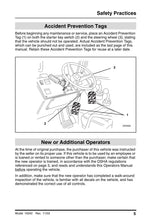 SKYTRAK 10042 Telehandler Maintenance Operation Operators Manual 8990501