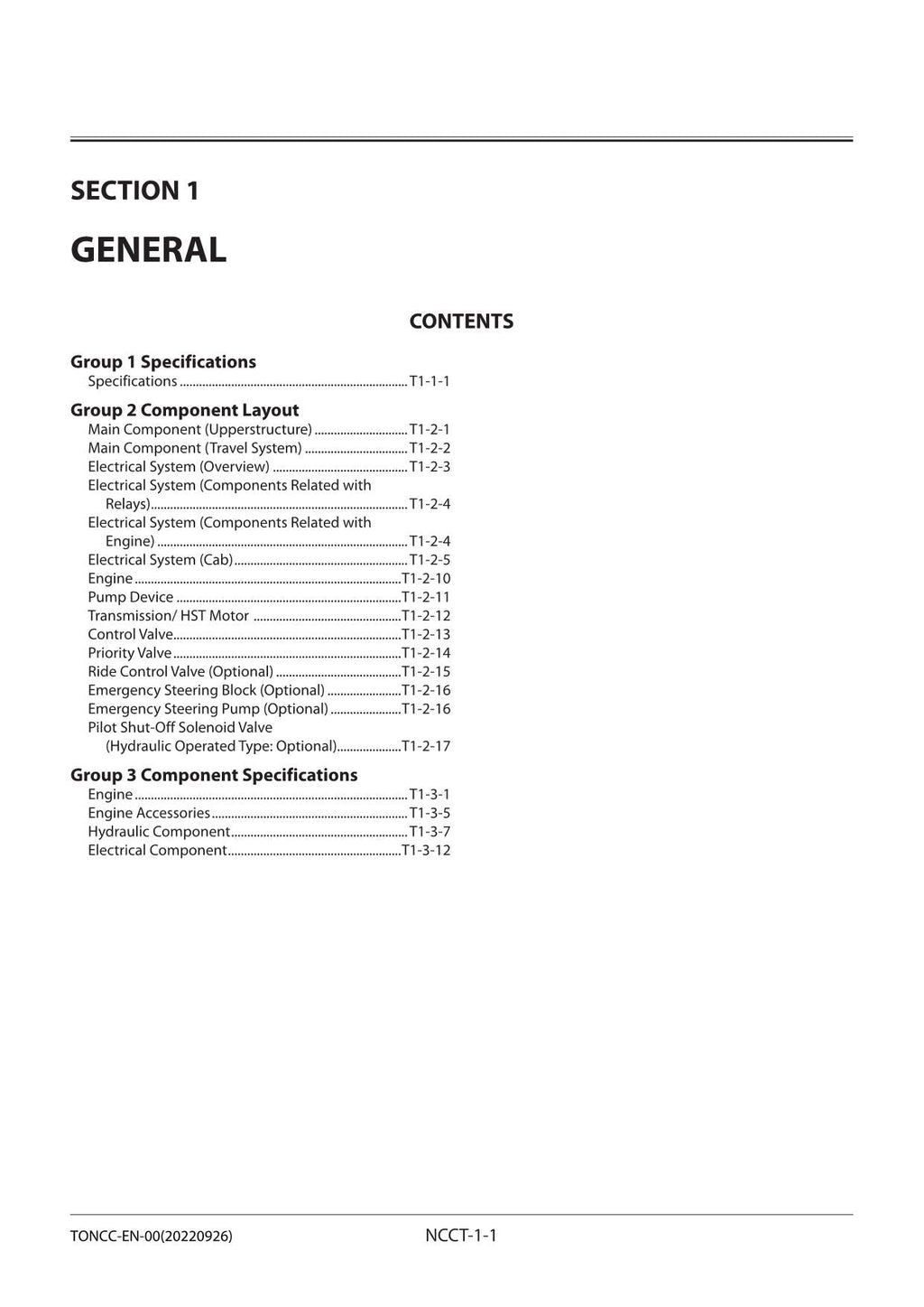 Hitachi ZW120-5B Wheel Loader Technical Manual Operational Principle