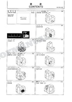 HITACHI ZAXIS ZX75URT Excavator Parts Catalog Manual SN 000201-