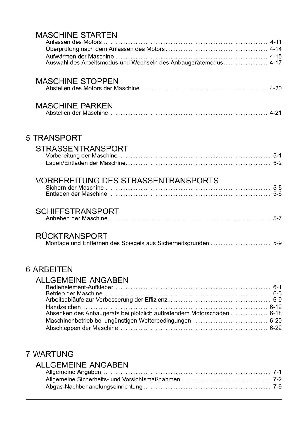 New Holland E230C SR Bagger Betriebsanleitung