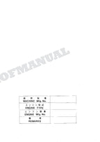 HITACHI EX90 Equipment Component Excavator Parts Catalog Manual