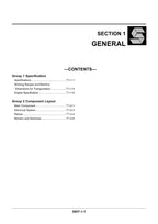 Hitachi EX50U Excavator Operational Test Troubleshooting Service Manual Schemes