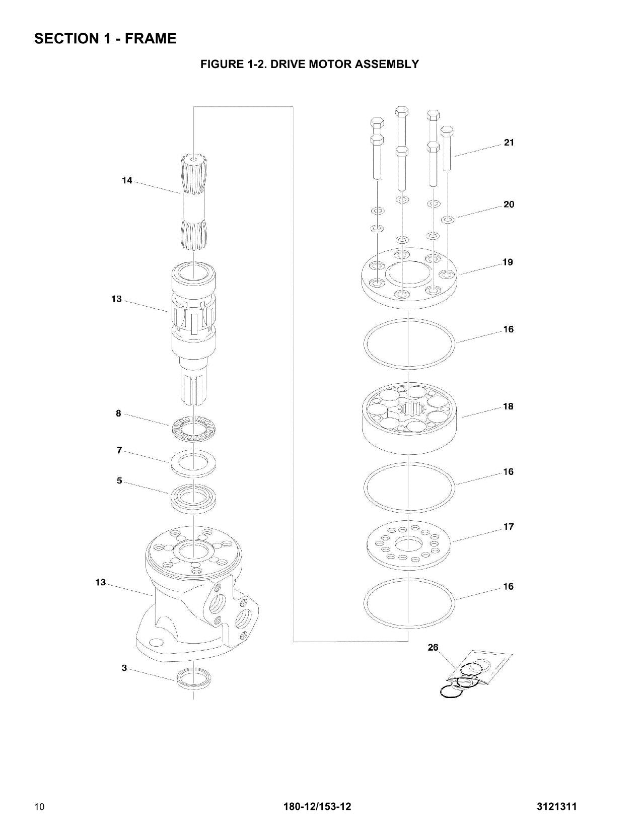 LIFTLUX 153-12 180-12 Scissor Lift Parts Catalog Manual